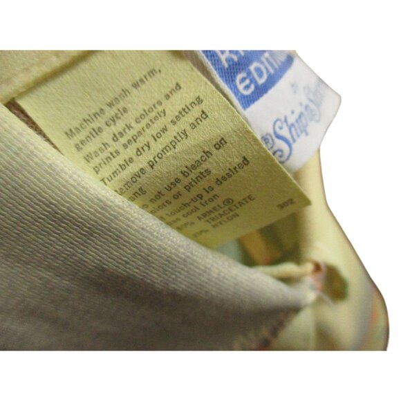 Vintage Women's Disco Shirt Sheer Seagull Graphic Stretch Arnel NWOT 1970's Boho - Picture 11 of 11